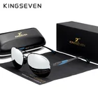 Солнцезащитные очки KINGSEVEN с поляризационными стеклами, в алюминиевой оправе, для мужчин и женщин