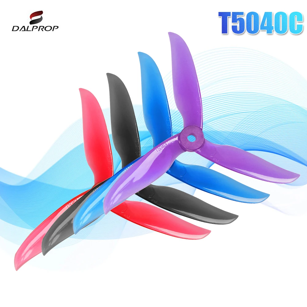 DALPROP CYCLONE T5040C T5040 V2 5040 5 дюймов 3 лезвия/три лезвия Лопасти пропеллера для FPV