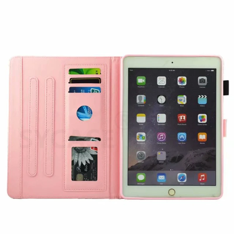 SYCASE мультфильм Единорог для Apple Ipad Mini 1 2 3 Чехол Многофункциональный окрашенный