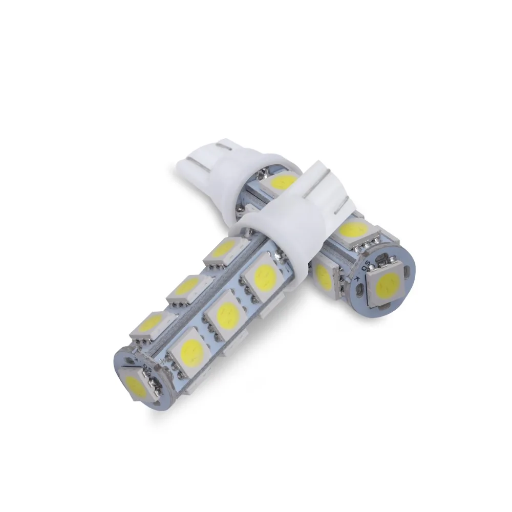 10 шт. белый 13 SMD 5050 светодиодный 13Smd 194 168 192 Автомобильные Боковые габаритные огни