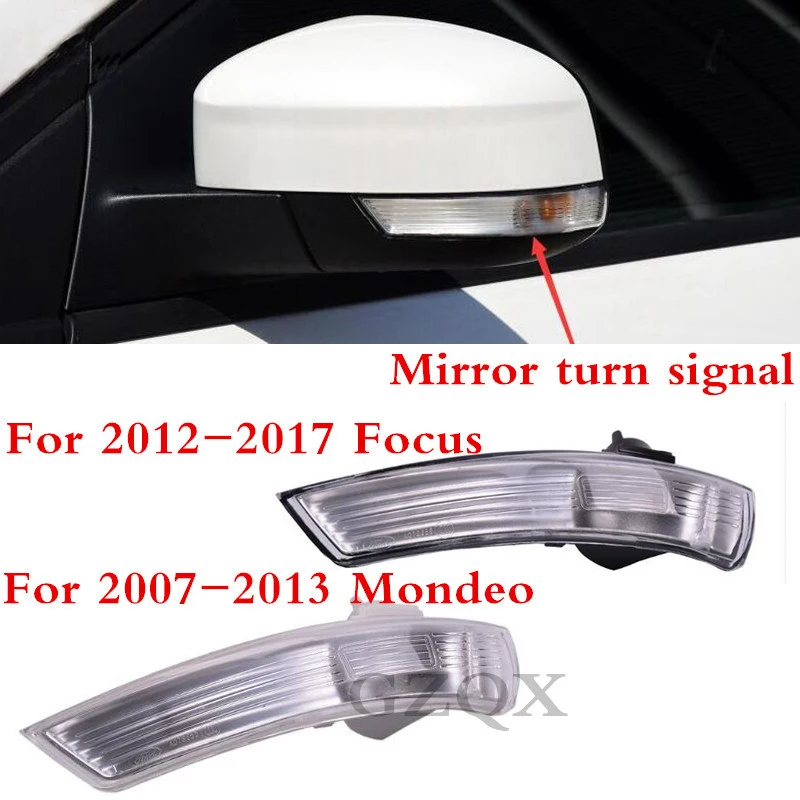 Световой сигнал поворота заднего вида CAPQX для FORD FOCUS 2012 2013 2014 2015 2016 2017 Mondeo 2007 2 шт.|lamp
