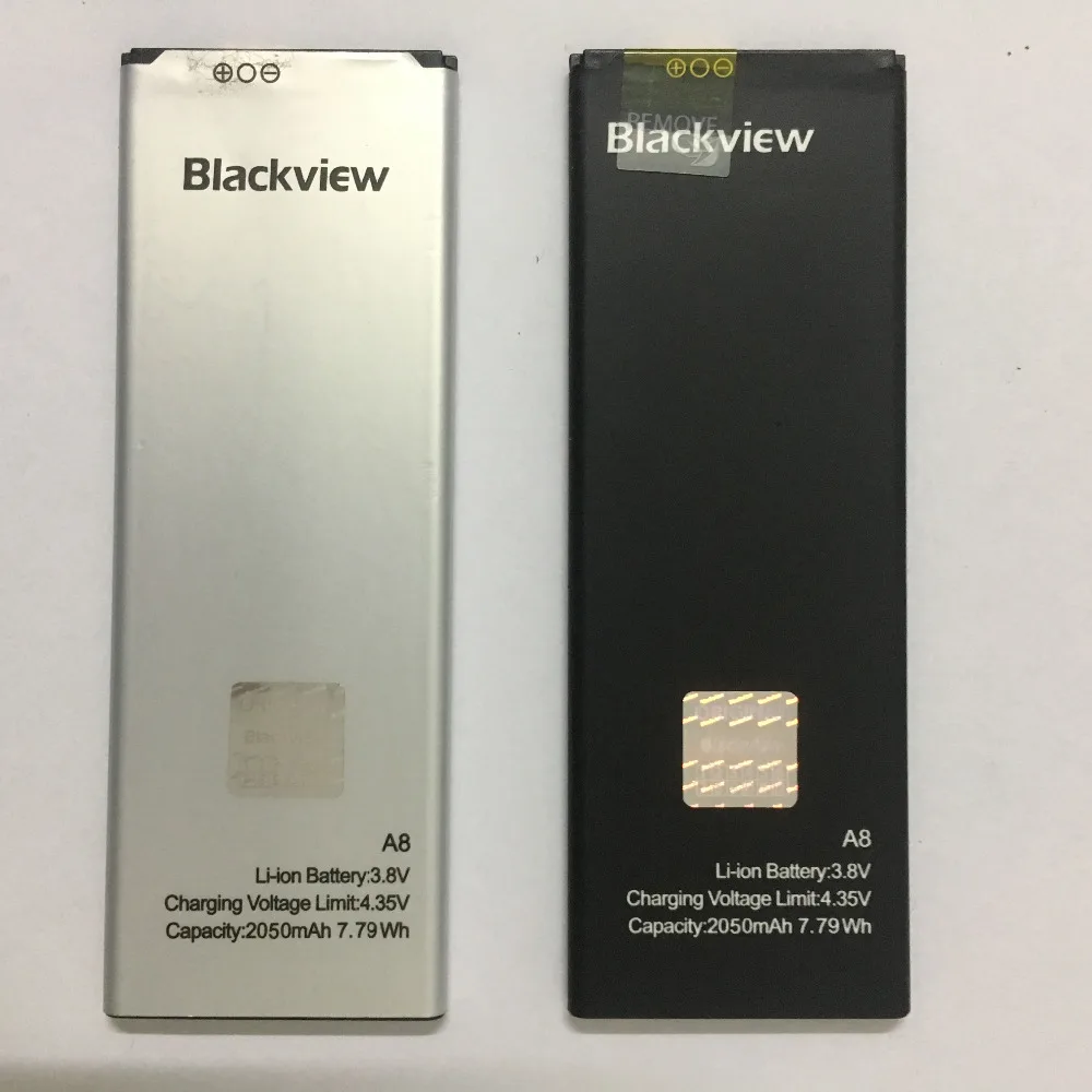 

100% Original New Blackview A8 Battery Replacement 2050mAh Li-ion Backup Battery For Blackview A8 Smart Phone