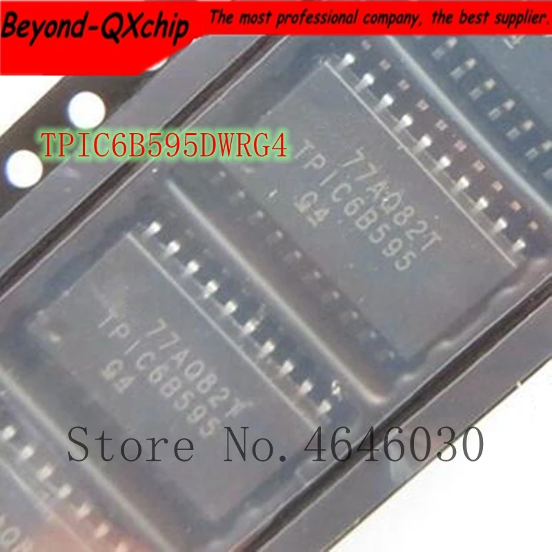 Бесплатная доставка 50 шт./лот TPIC6B595DWRG4 TPIC6B595 TPIC6B595DW SOP20|Интегральные схемы| |