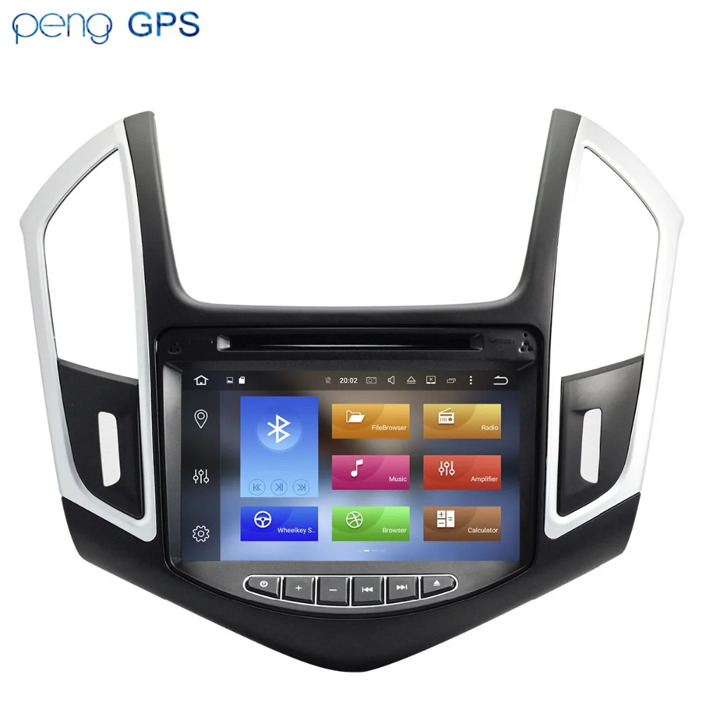 Автомобильный стерео Android 8 1 gps мультимедийный плейерор для Chevrolet Chevy Cruze 2012 2015