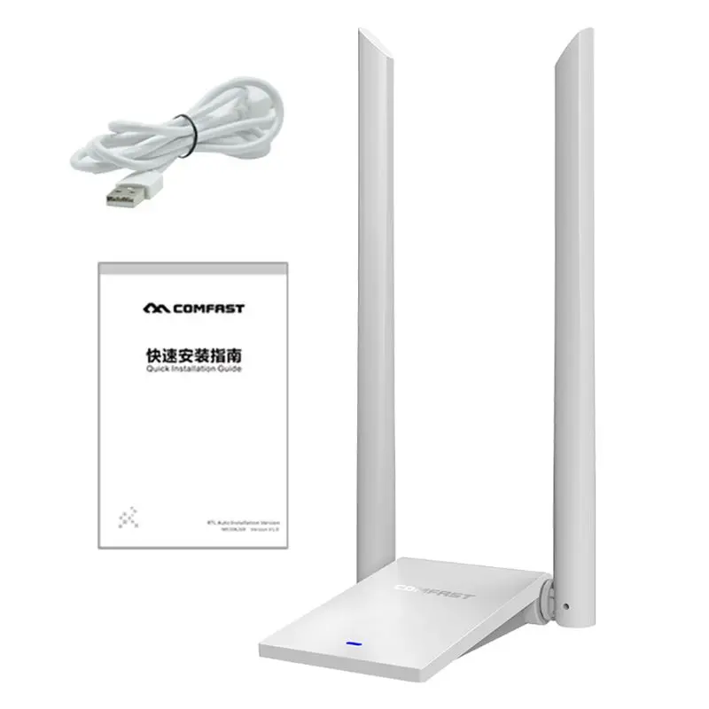 Wi-Fi адаптер USB 3,0 LAN Dongle 2* 6dbi антенны 802.11ac 150/600/1300 Мбит/с Dual Band Wlan приемник сетевая карта