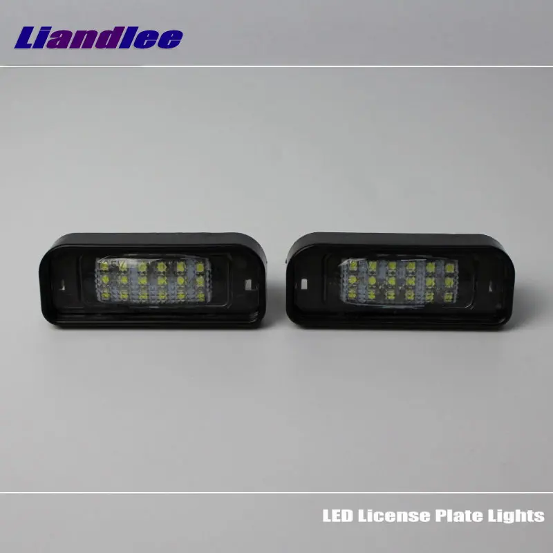 Liandlee автомобильные номерные знаки для Mercedes Benz S280/320/400/350/430/500/600 W220 авто номер рамка