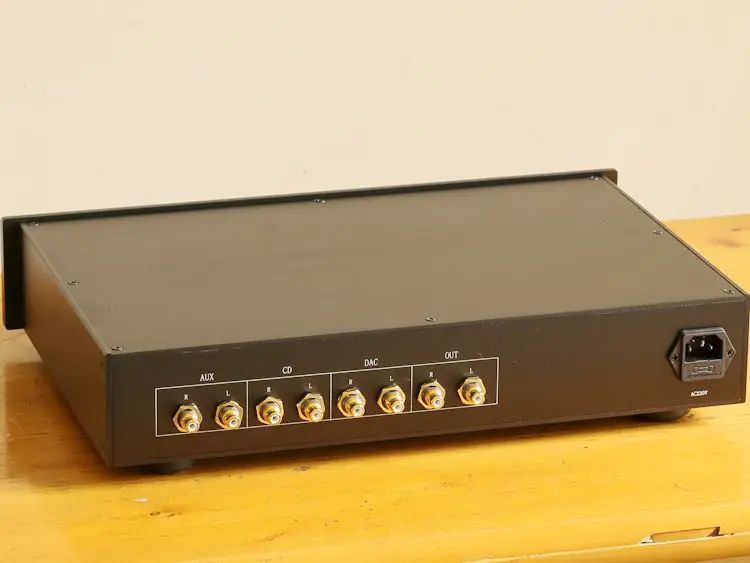 Готовые C7 дистанционного Управление предусилитель стерео Hi-Fi AD797ANZ предamp-amp исходя из MBL6010D усилителя