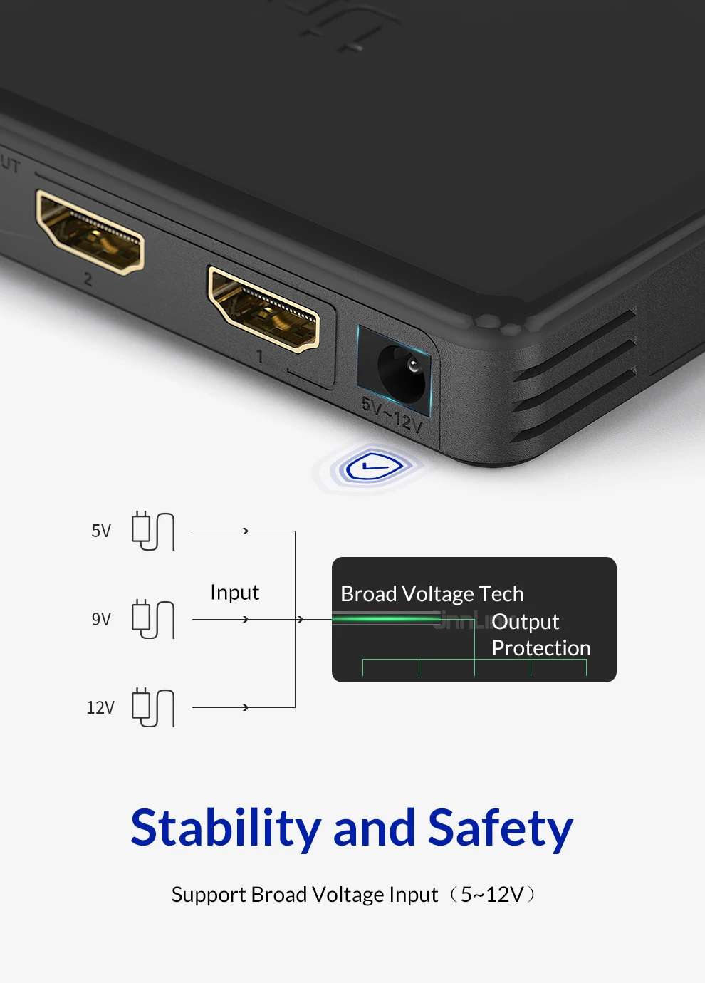 Unnlink HD mi сплиттер 1X4 UHD4K@ 30 Гц FHD1080P60 HD mi 1 в 4 светодиодный смарт-ТВ Монитор Проектор mi box3 ps4 xbox one компьютер