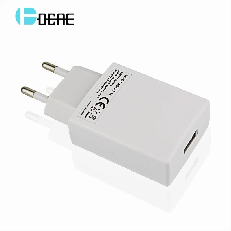 Зарядное устройство DCAE USB 2 0 быстрая зарядка QC для iPhone Xiaomi США ЕС адаптер