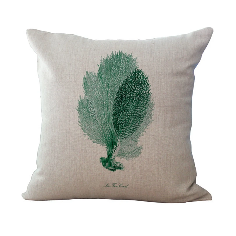 Подушка для сиденья с морской звездой морского конька 1 шт. декоративное