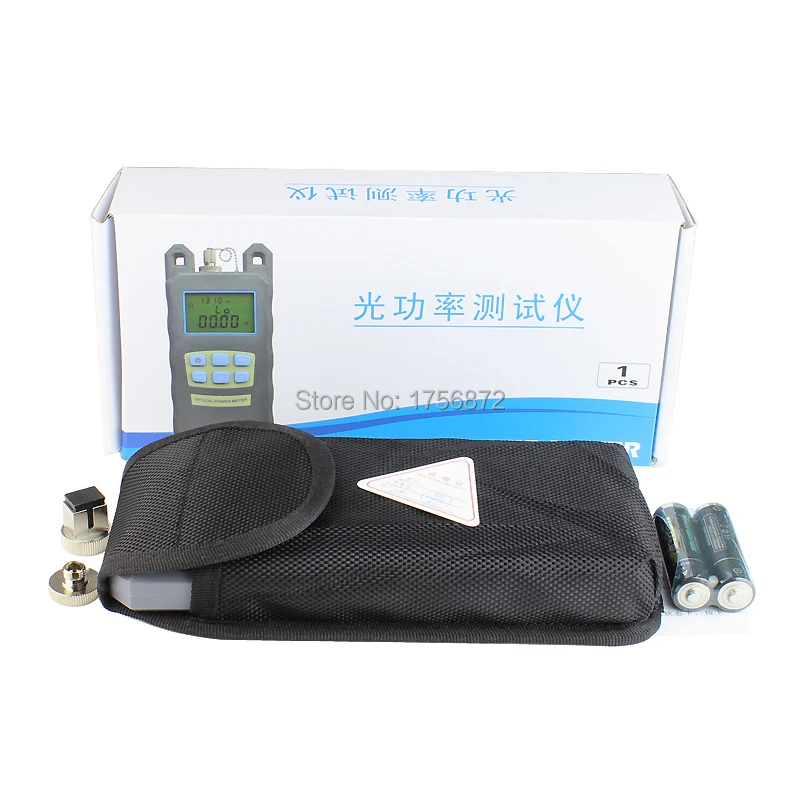 Оптоволоконный измеритель мощности Кабельный тестер сетей FC/SC коннекторов-70 ~ +