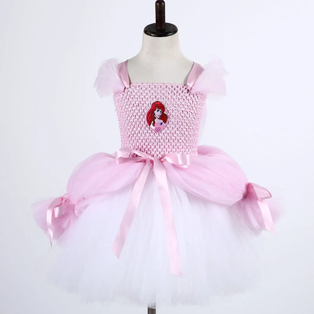 Спящая Красавица Принцесса Аврора до колена платье-пачка для дня рождения Дети