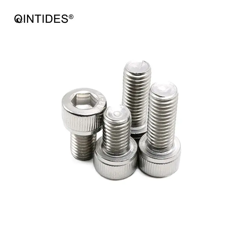 Винты с шестигранной головкой QINTIDES M16 M18 M20 шестигранные винты из нержавеющей