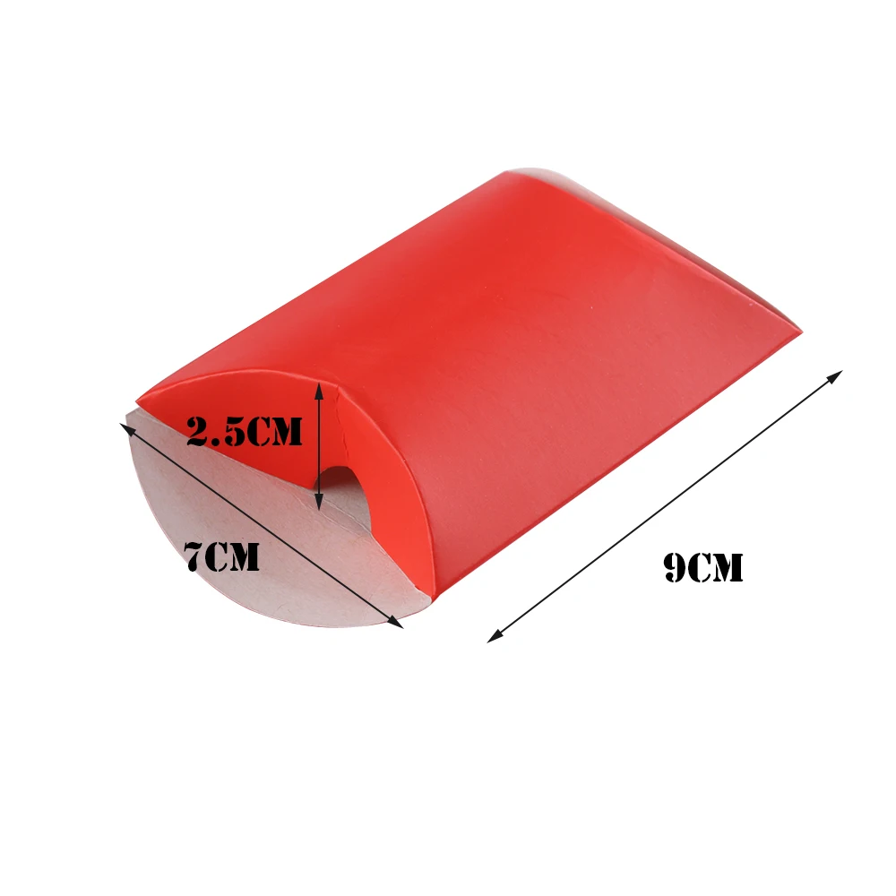 Коробка конфет в форме подушки 10 шт./упак. бумажные коробки для свадебных