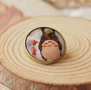 Аниме Мой сосед Тоторо Шпильки для детей Хаяо Миядзаки рисунок знак DIY ювелирных