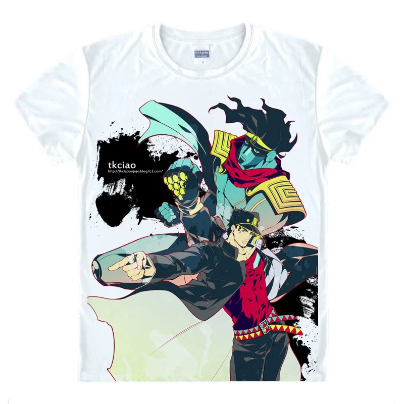 Футболка для косплея по мотивам аниме невероятные приключения Джоджо|Костюмы