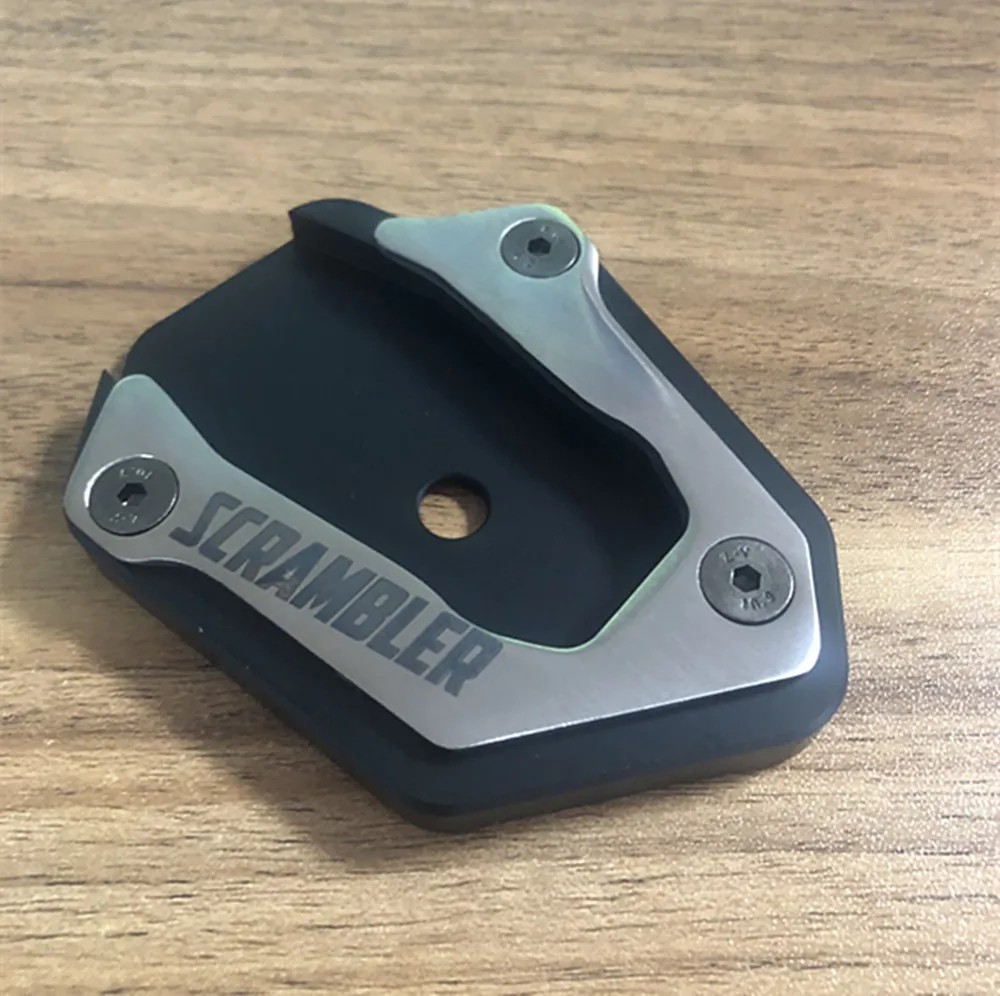 MOTO4U CNC нержавеющая сталь Боковая подставка удлинительная пластина алюминиевая