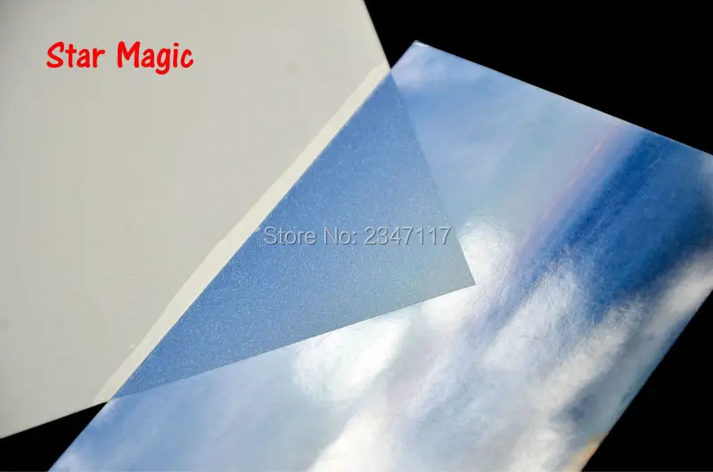 Звезда волшебная A4 фото Волшебная пленка для холодного ламинирования 50sheets/уп