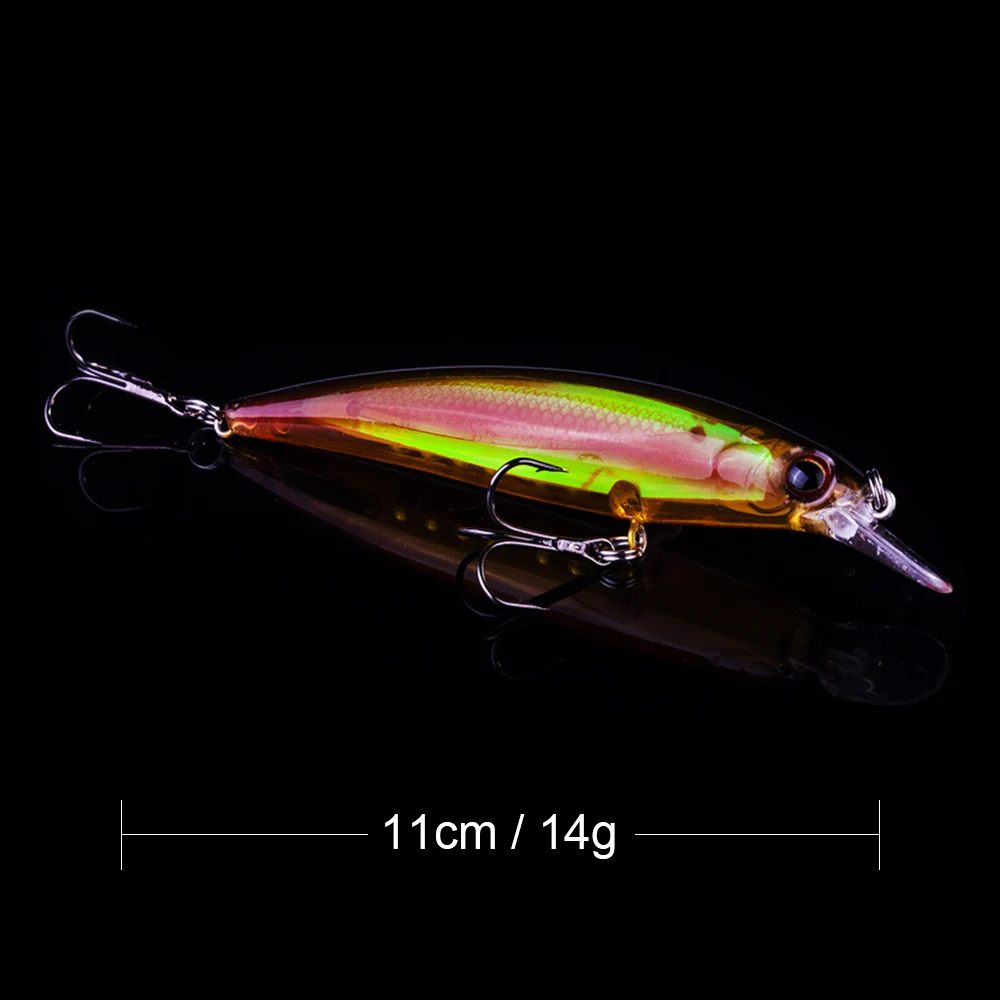 Qxo 11 см приманки в виде гольяна джиг металлический жесткий воблер искусственная