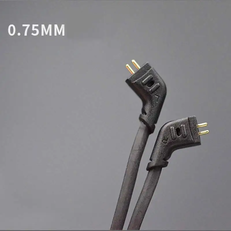 KZ ZST ED12 ES3 СЖД ZS10 ES4 кабель 2pin 0 75 мм обновлен позолоченный наушники обновление