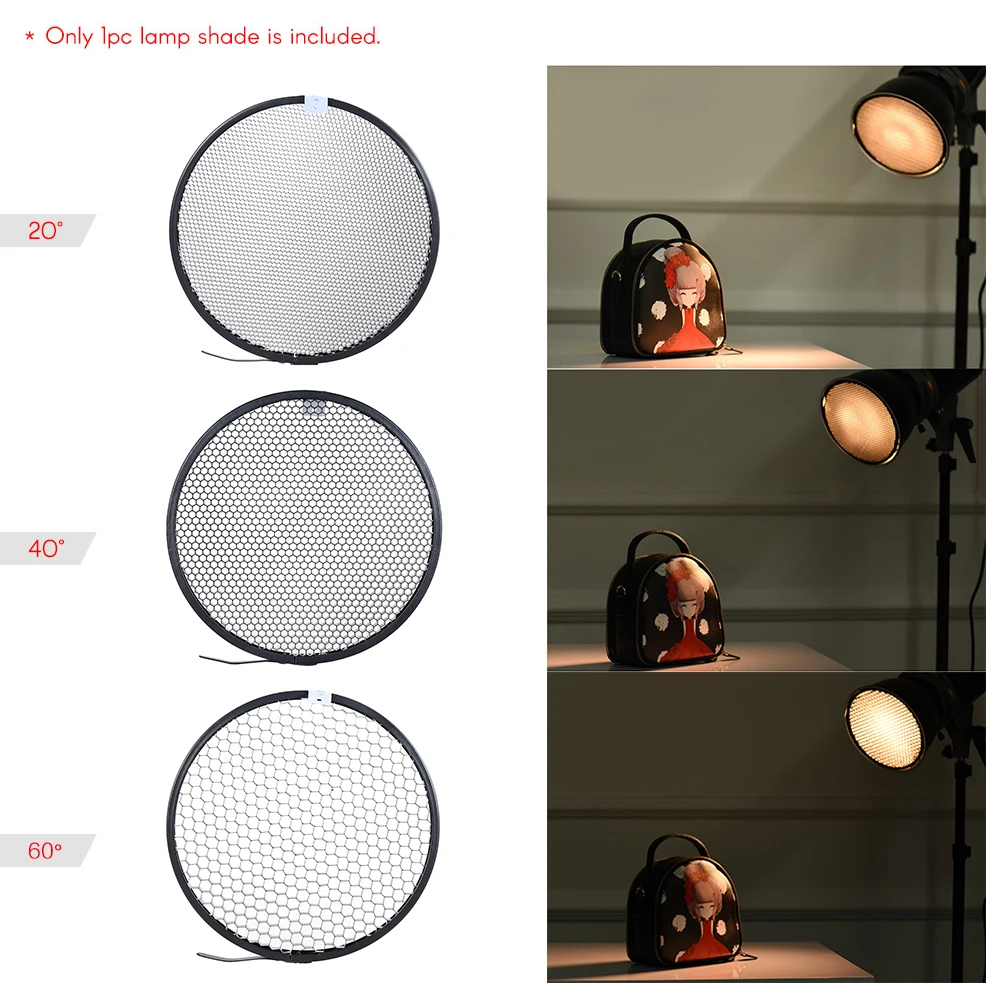 7 &quot/180 мм Elinchrom крепление Стандартный Отражатель рассеиватель тени w/10/30/50