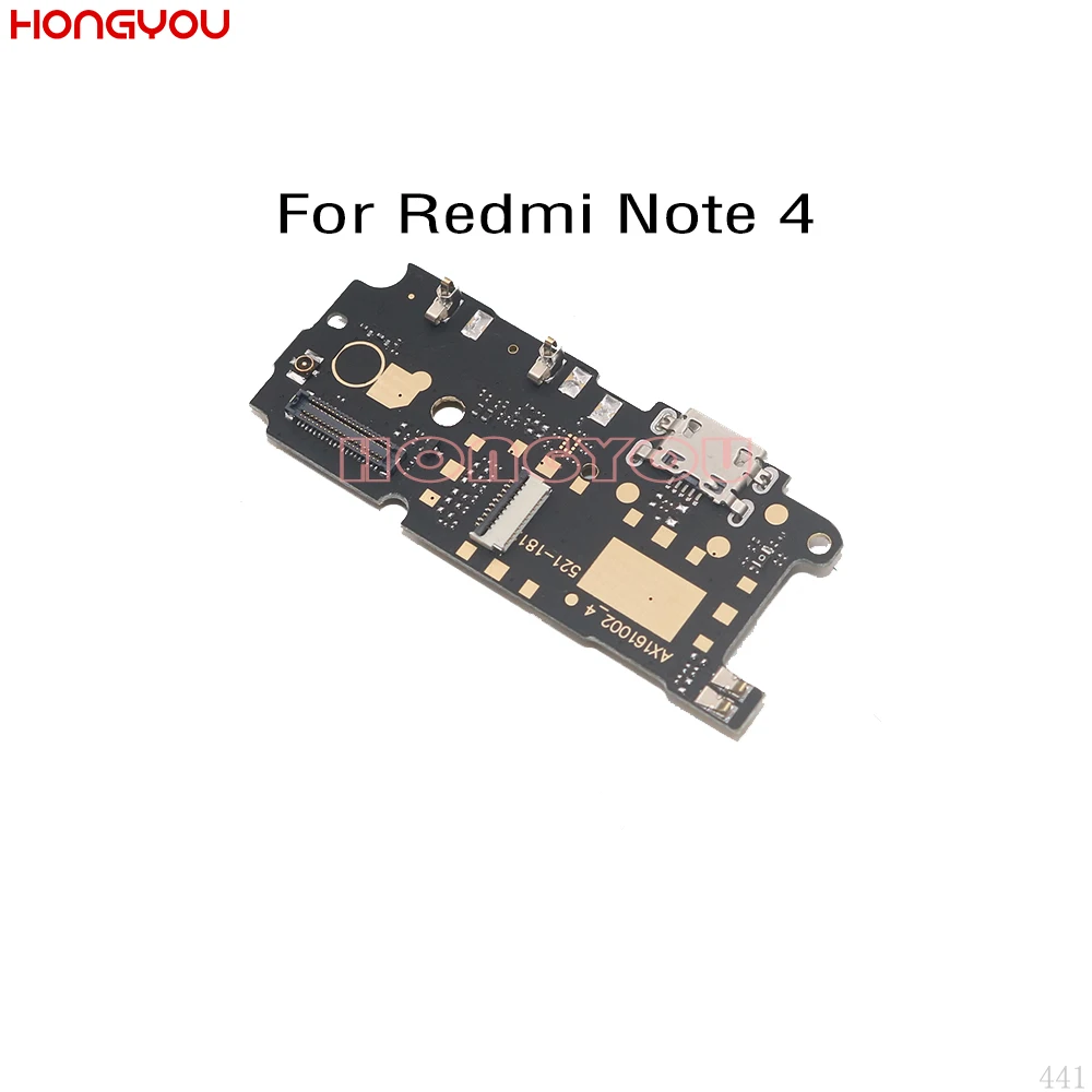 USB Charge Dock Board Charging Socket Jack Port Plug Connector Flex Cable For Xiaomi Redmi NOTE 4 | Мобильные телефоны и
