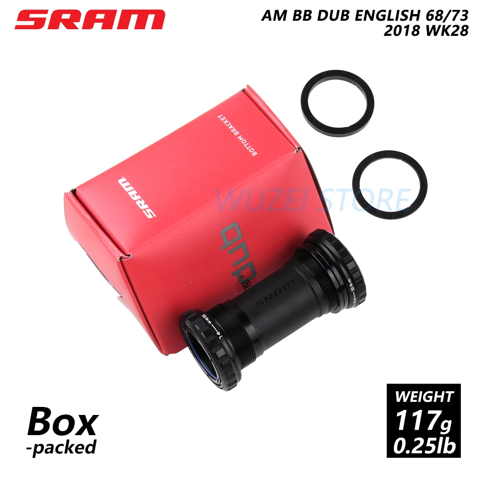 ENGLISH 68 73 Boxed SRAM Нижний Кронштейн подшипника BSA AM BB DUB BB30 PF30 Кронштейн английский 68/73 PRESSFIT92 горный велосипед центральная ось Movemnt - Цвет: ENGLISH 68 73 Boxed