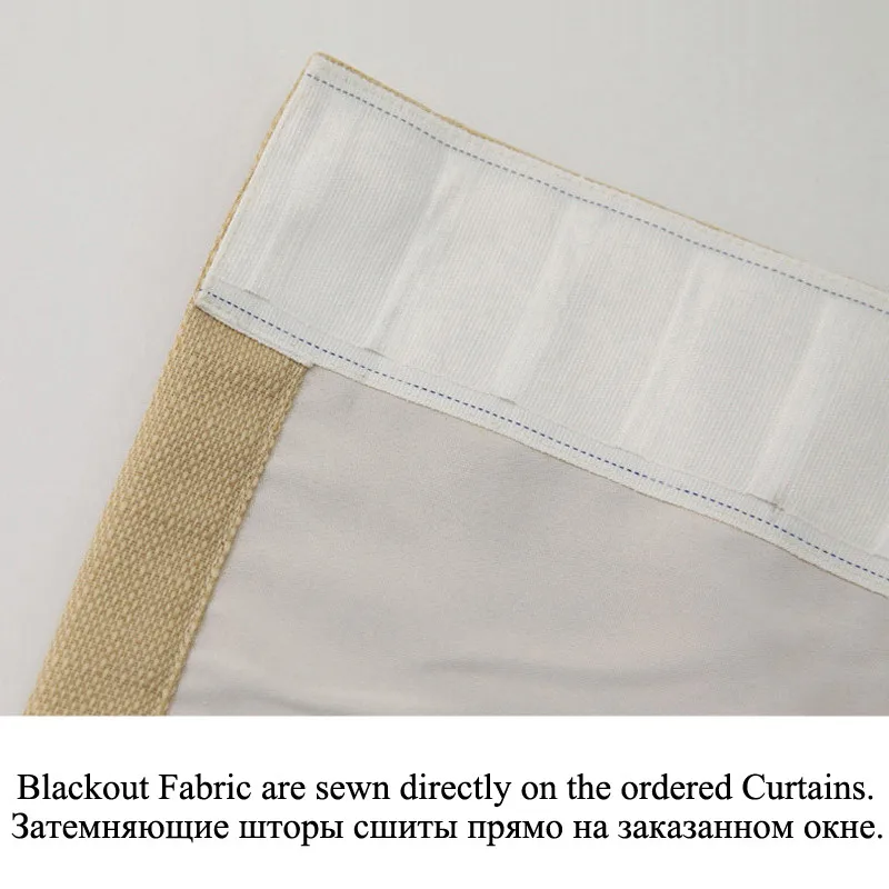 Blackout Lining MAKEHOME, белые тепловые затемненные занавески для спальни, гостиной, кухни, оконные жалюзи, занавески, занавески - Цвет: Blackout Lining