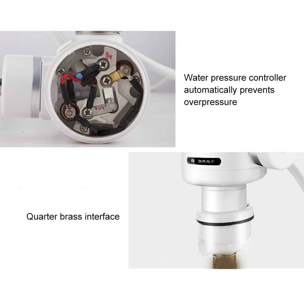 Кухонный кран электрический водонагреватель мгновенный нагреватель воды для