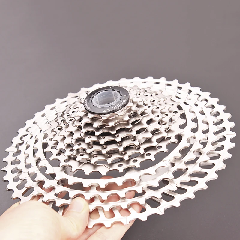 SUNSHINE-SZ 11Speed Cassette 11-46T Wide Ratio Freewheel Mountain Bike MTB Bicycle Flywheel Sprocket Compatible | Спорт и