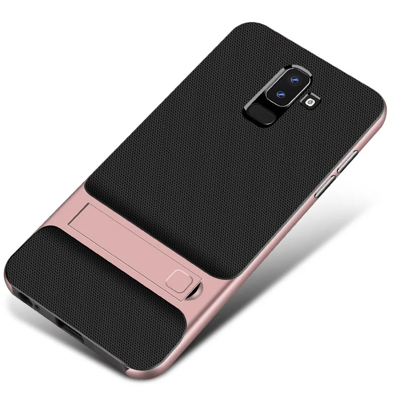Чехол для Samsung Galaxy J8 2018 J7 чехол 2 в 1 с подставкой из ТПУ ПК J6 J4 | Мобильные телефоны и