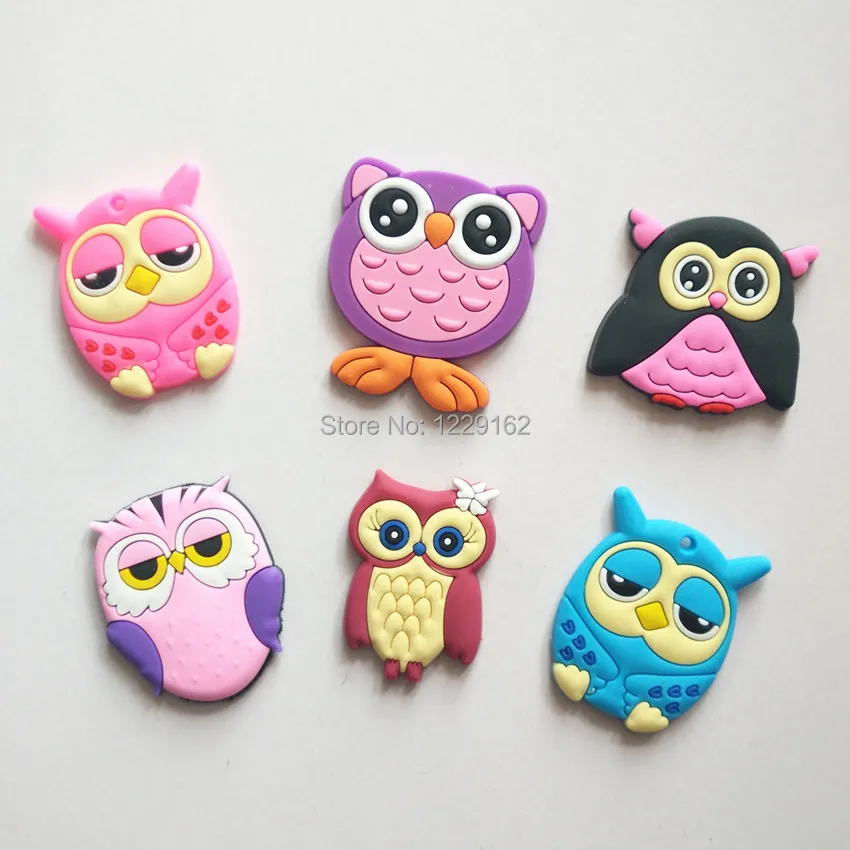 Магнит на холодильник с милой совой 12 шт./лот|magnetics for|fridge magnets for kidsfridge magnet |