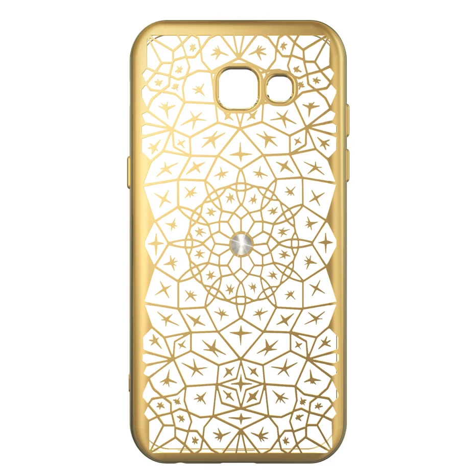DAGUDON Luxury Diamond Case For Samsung Galaxy A5 2017 Silicone gold Shiny soft Back Cover Phone Cases A520 |