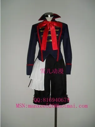 2016 Косплей Костюм драсоль Канс черный Батлер синий мужской | Тематическая одежда