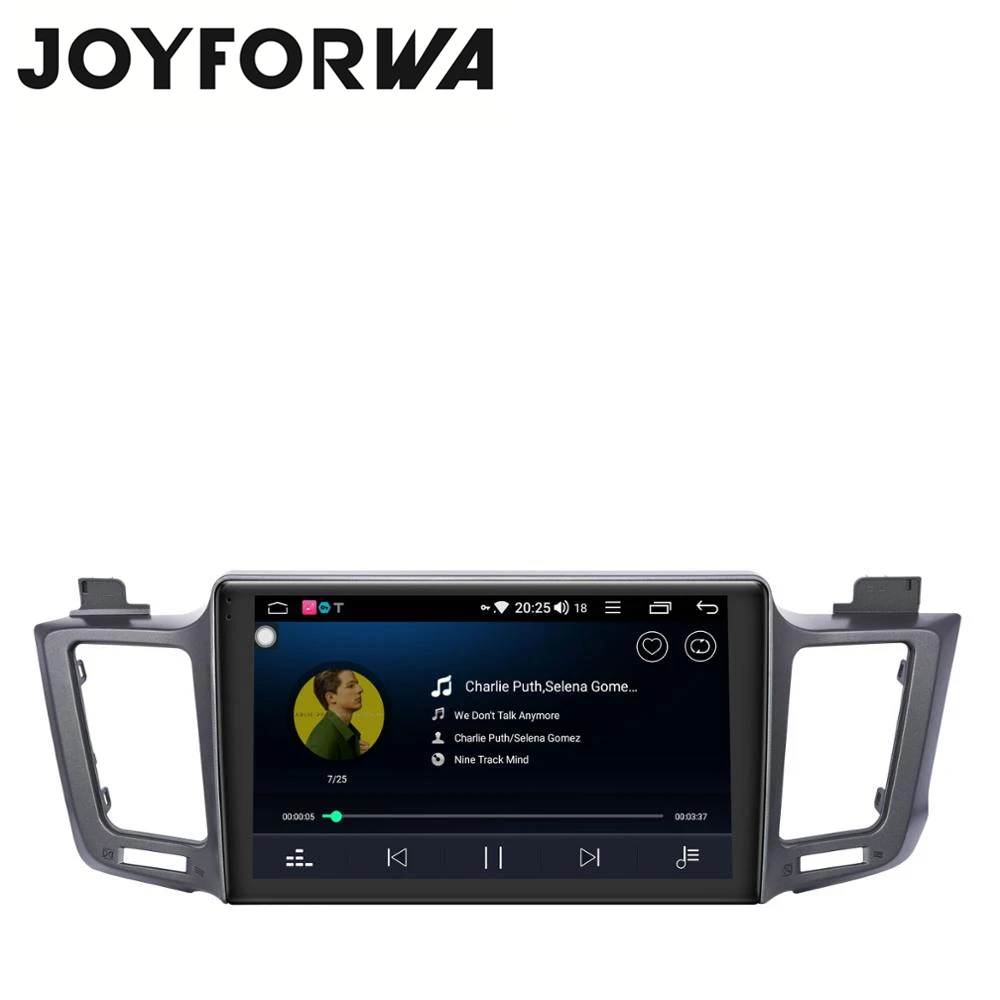 Автомагнитола Carplay для Toyota мультимедийный dvd плеер на Android 10 1 дюйма Din Wi Fi 4G руля RAV4