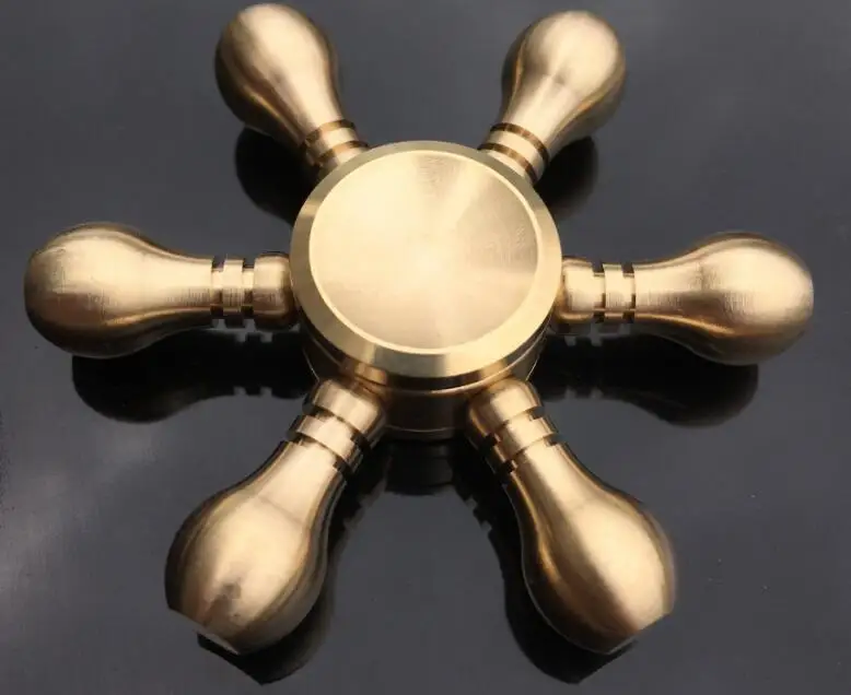 Спиннер пластиковый эсбд в ручной Spinner капли воды из латуни Спиннер для снятия стресса Забавные игрушки нет посылка коробка JX-07 - Цвет: K-4
