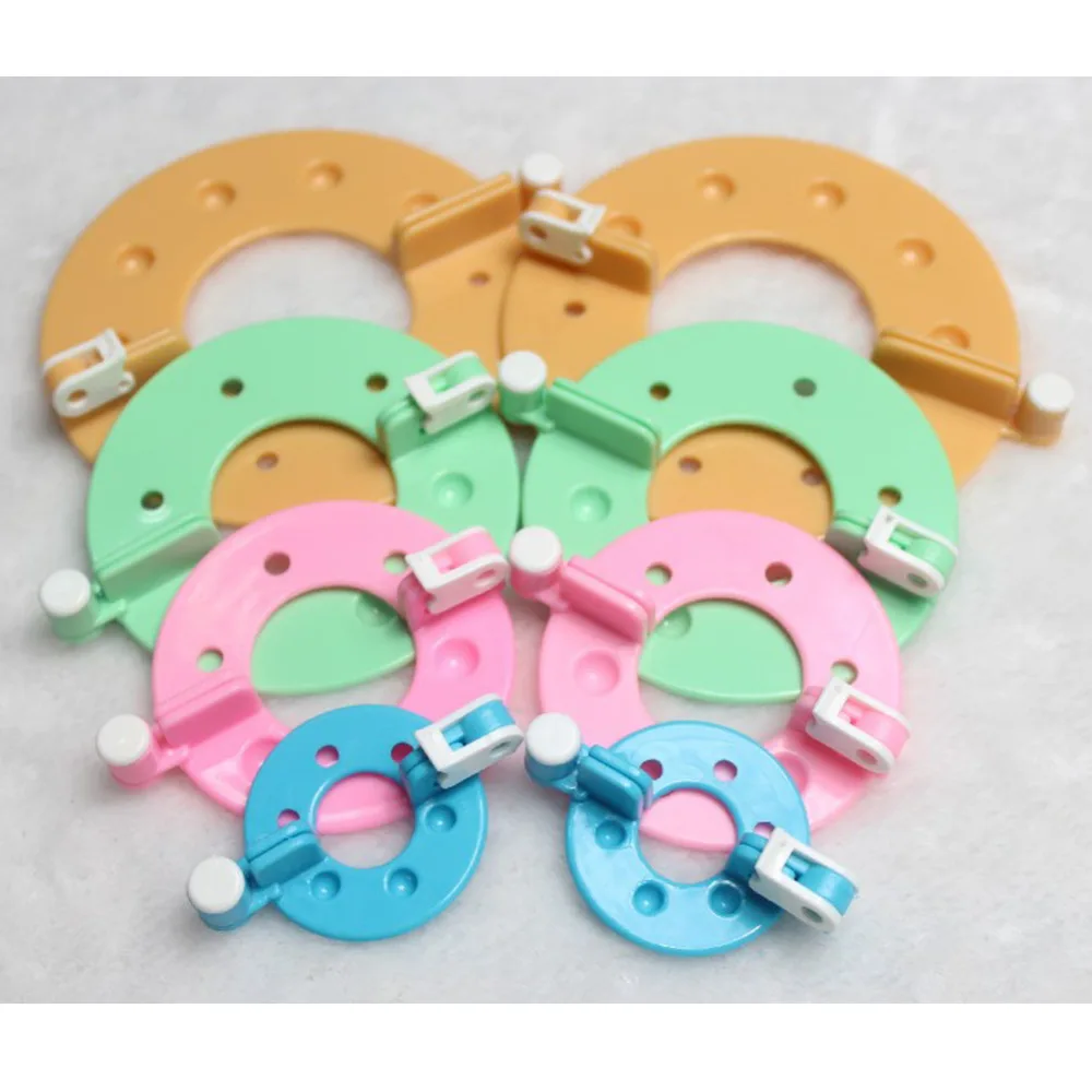 8 шт./компл. 4 размера пластиковый шерстяной шар пушистый ткацкая игла набор