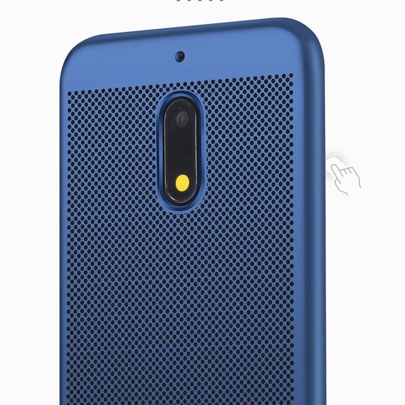 Ультратонкий чехол с отводом тепла для Nokia 6 5 3 8 7 2 2018 полый защитный чехол-бампер