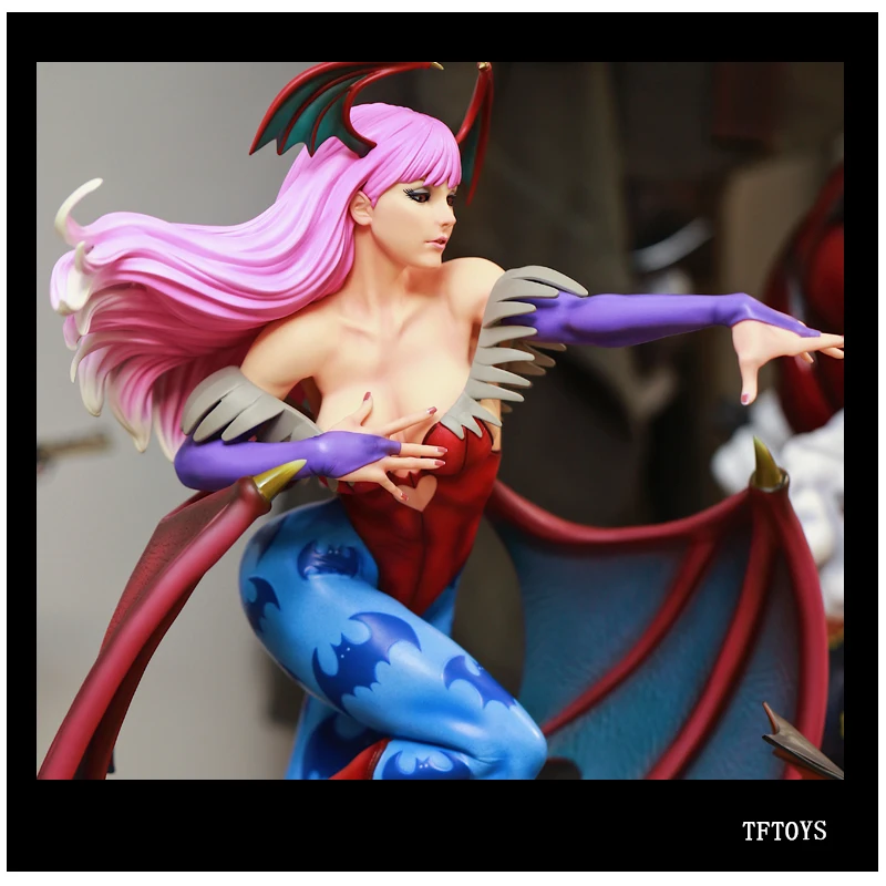 Высококачественные TFTOYS 1/4 весы Morrigan Aensland Vampire Succubus полноразмерная портретная