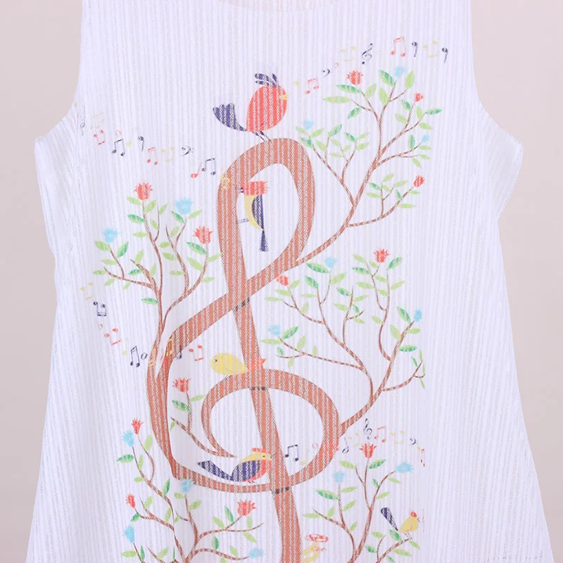 Новинка 2016 женские майки с принтом музыкального дерева новые дизайнерские