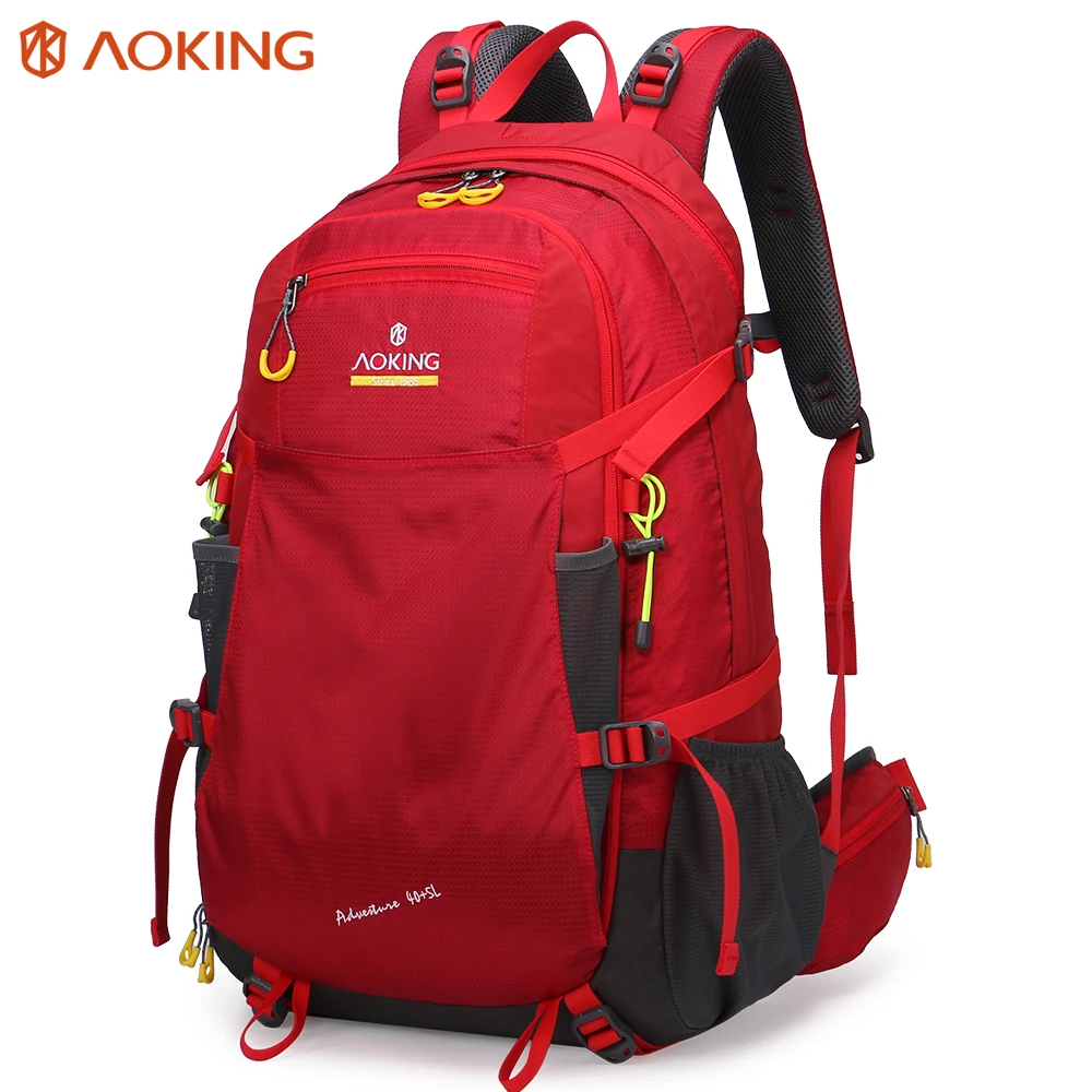 Aoking большой Треккинговый рюкзак с регулируемой пряжкой SOS свисток походный