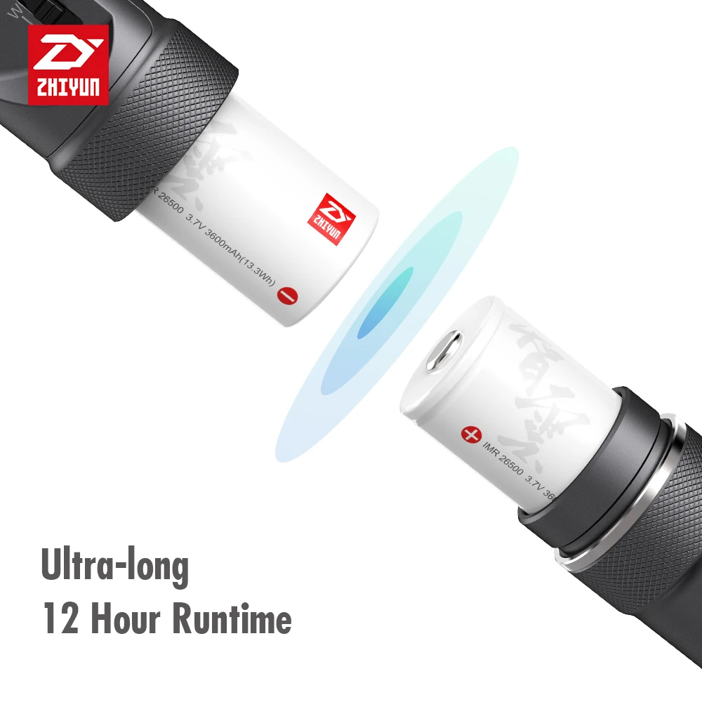 Zhiyun Crane Plus 3 осевой Ручной Стабилизатор 2500 г Полезная нагрузка длительное время