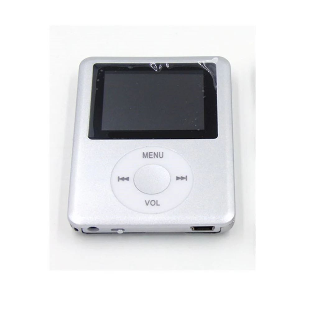 Горячий USB цифровой mp3-плеер тонкий 1,8 дюймовый плеер с ЖК-дисплеем видео игры кино радио FM 3th поколение плеер Поддержка micro SD карты