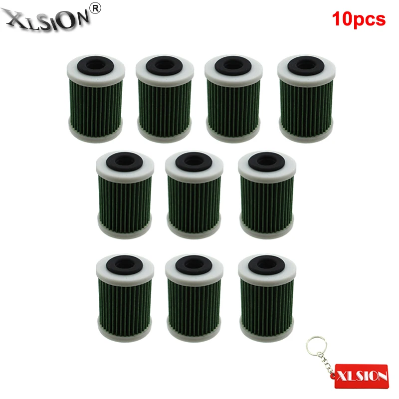 XLSION Aftermarket 10 шт. топливный фильтр для Yamaha VZ150 VZ175 VZ200 VZ250 VZ300 F150 F200 F225 F350 VF200 VF225 VF250 |
