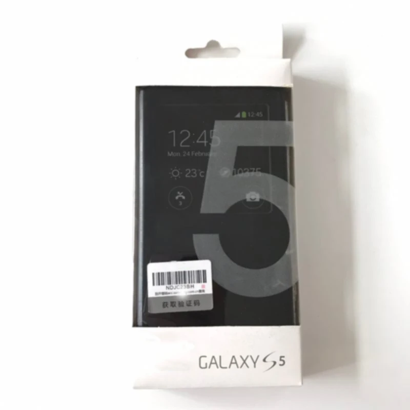 Для samsung Galaxy S5 Чехол С Откидывающейся Крышкой S View Кожаный противоударный Роскошный 360 милый S 5 Задняя крышка батареи силиконовый для оригинального S5