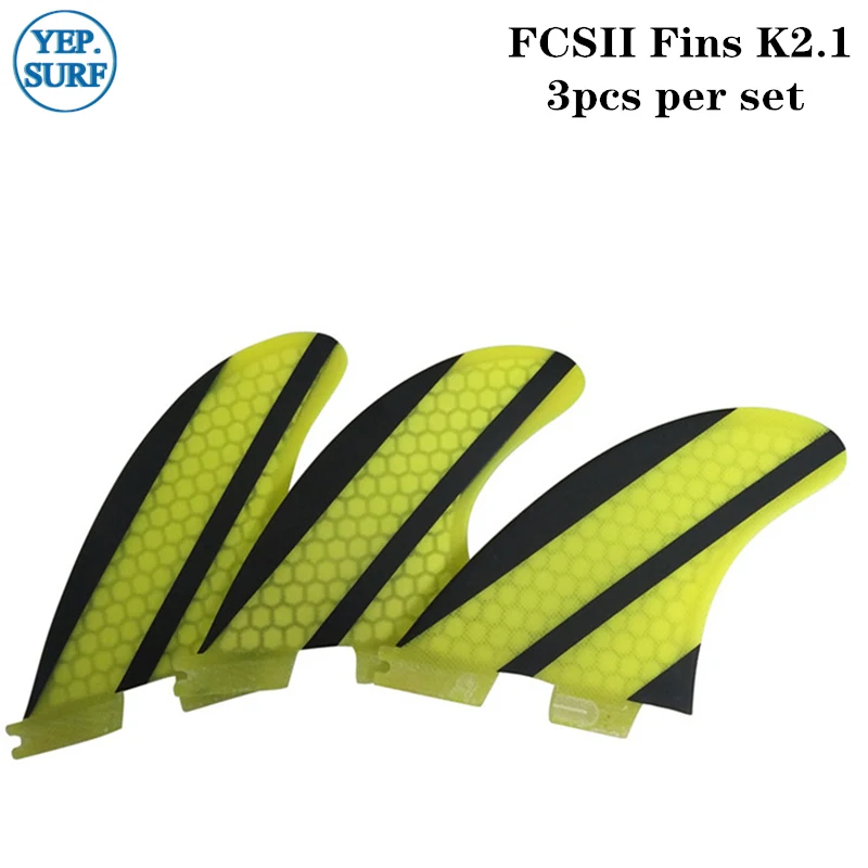 SUP доска для серфинга FCII плавники K2.1 синий желтый оранжевый фиолетовый