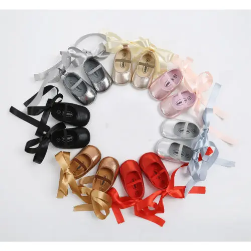 Обувь для маленьких девочек сандалии с бантом мягкие малышей обувь детской