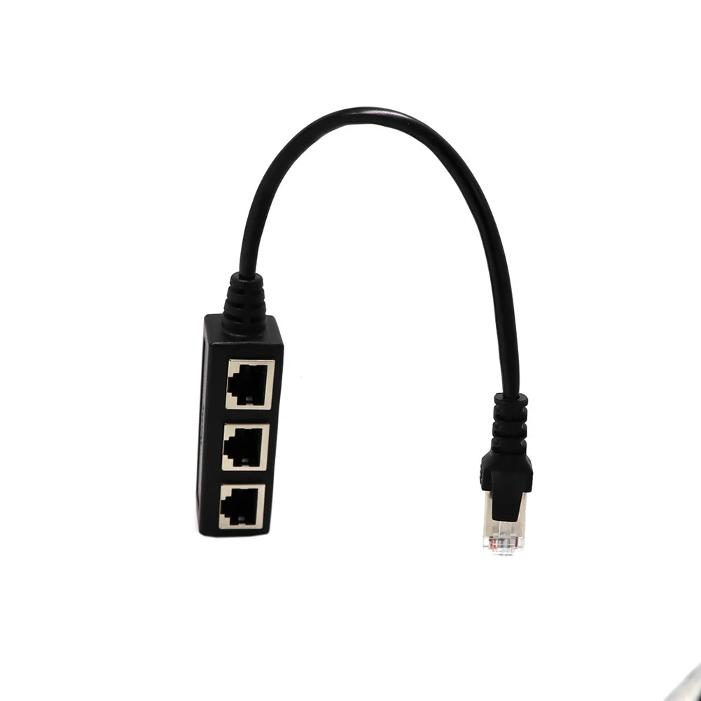 Сетевой LAN кабель от 1 до 3 портов разъем сплиттер Ethernet RJ45 адаптер для CAT 5/CAT 6| |