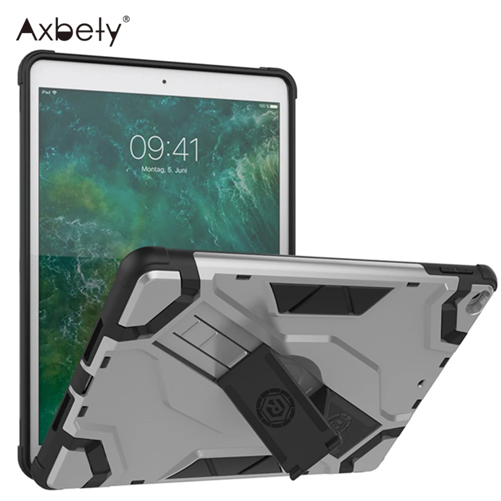 Гибридный бронированный чехол Axbety для iPad 9 7 дюйма сверхпрочный ударопрочный