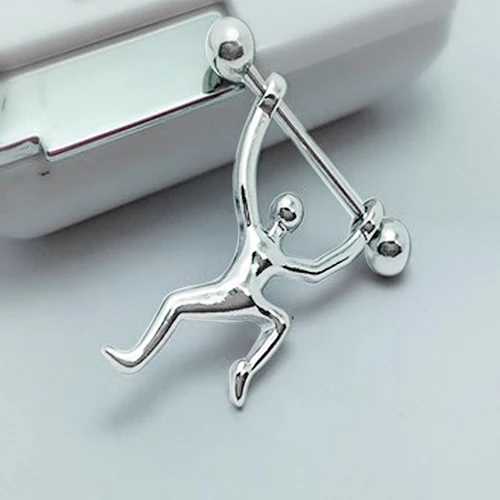 Невесомая штанга для лифтинга защитное кольцо сосков пирсинга украшения тела smt